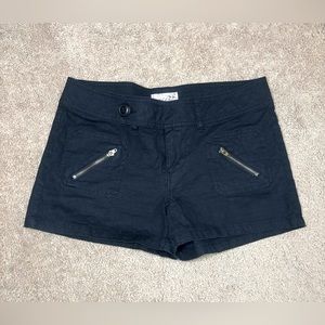 Deb Shops Vintage Black Short Shorts Size 7 (Juniors)